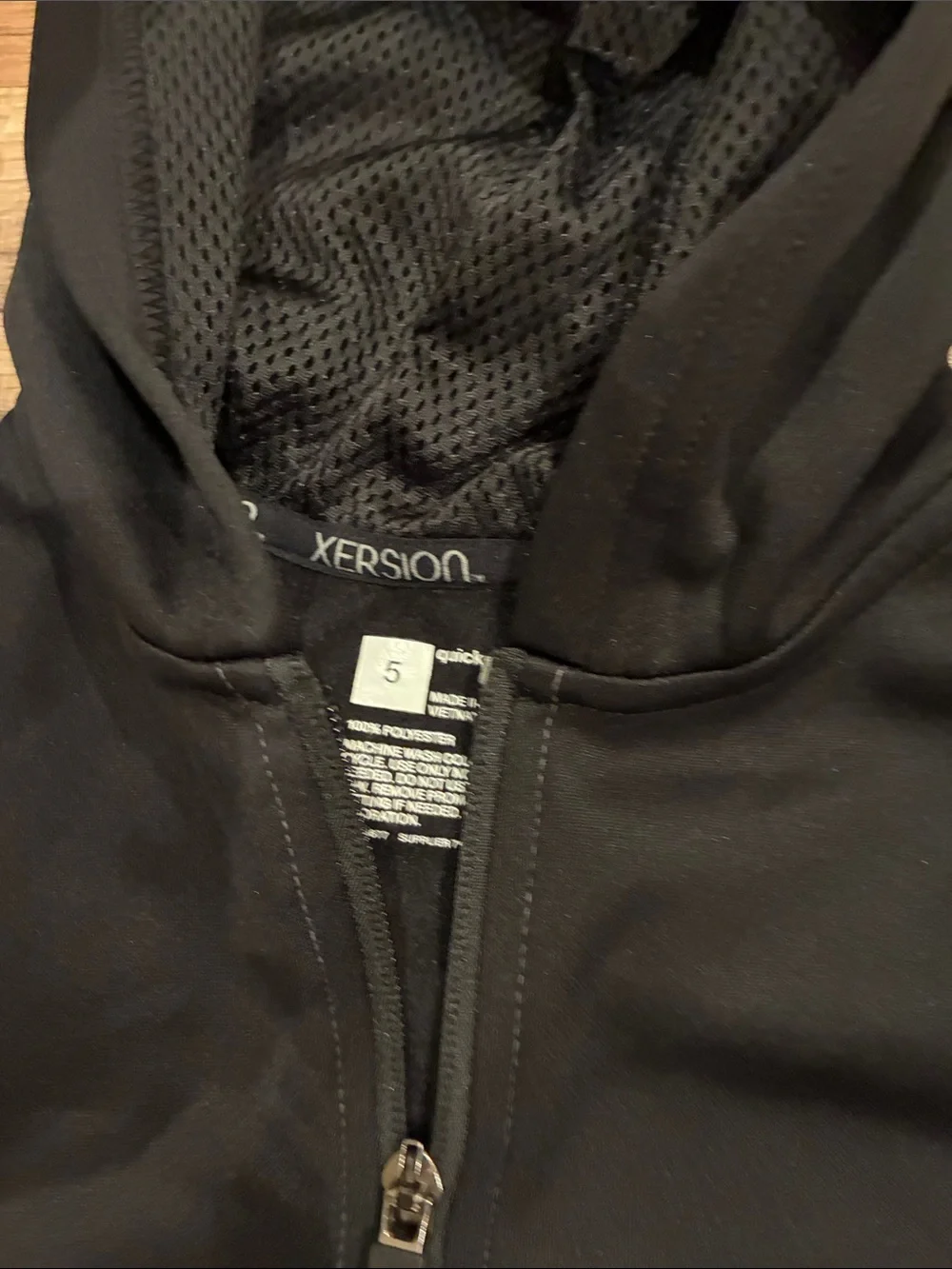 Xersion Kids Red Zip Hoodie and NEW Black/Gray Colorblock Hooded Jacket